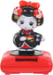Kimono Solar Dancers Japanese Kimono Girl Sculpture, Dancing Solar Powered Geisha Figurine for Car Interior Decor