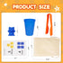 Bmag Counting Bears with Matching Cups, Preschool Learning Toys for Color Recognition and Math Games