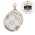 PYBUG Animal Round Pacifier Storage Case, Polyester & TPU Lined with Hook Buckle, Pacifier Container Box for Baby