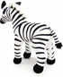 Ice King Bear Wild Animal Plush Toy - Small Zoo Family Stuffed Animal (Zebra 7 Inches)