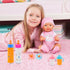 Cmaqpw 13 Set,Doll Set Package,Pretend PCS Baby Doll Accessories Magic Bottle Feeding with Play Feeding Toys