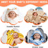 xpertwarm 4 Pack Baby Bath Supplies Baby Stuff for Newborn Infant Gifts Newborn Toddler Bath Supplies Hooded Baby