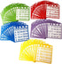 Yuanhe 100 Bingo Game Cards,Bingo Set, Kids Party Paper Card Games, School Classroom Family Gathering Activity, Casino Trip