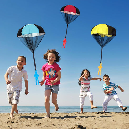 Muhotgs 3 4 5 6 7 8 9 10 11 12 Easter Basket Stuffers Parachute Toys for Kids: Christmas Stocking Stuffers for Kids