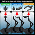 TWKUPWO (6sets Hobby Model Action Base Display Stand, Gundam Action Figure Stand Compatible with MG RG HG Universal