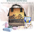 HCBPWVQA Backpack Daypacks Backpack Mommy Old Bicycle Diaper Bag with Changing Pad and Pacifier Holder, Multifunction