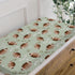 American Football Sport Changing Pad Cover for Baby Boys, Green Diaper Change Table Sheet, Soft Fitted Mat 32"/34" x 16"