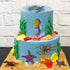 10Pcs Ocean Animals Toys Figures, Large Plastic Sea Creature Figurines Seahorse Starfish Crab Lobster Octopus Devilfish