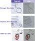 Clear Doll Display Bag - Keychain Portable Hanging Figure Storage, Dustproof Collectibles Display Case