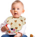 Unisex Muslin Baby Drooling Bibs - Soft & Absorbent Multi-Layer Bibs for Drooling and Teething Boys and Girls