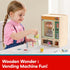 Set, 3+ TOP BRIGHT Wooden Vending Machine Play Play Food for KidsPretend Play Toys with Wooden Snack Bars and Drink