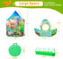 3pc Dinosaur Play Tent for Boys - Ball Pit, Crawl Tunnel, Play Tents for Toddlers, Indoor & Outdoor Play House Toys