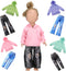 Bencailor 8 Pieces 18 Inch Doll Clothes Dolly Girl Accessories Summer Cotton