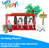 Liberty Imports Dairy Farming Toys Set with 23 Pieces, Farm Animals, Figures, and Accessories for Kids