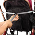 UtySty Baby Stroller Seat Position Adjustment Strap with Spring Loaded Lock Buckle Nylon Backrest Support Tension