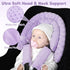 2 Infant Car Seat Insert, HNHUAMING Baby Car Seat Head & Body Support with Strap Pads, Ultra Soft Newborn Preemie