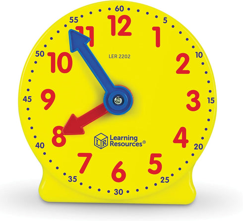 Learning Resources Big Time Mini Clock, Teaching Clock, Classroom Accessories, Ages 5and