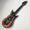 2 PCS Inflatable Flame Guitar for Kids, Stage Properties and Early Education Supplies