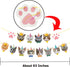 TSJ 14PCS Cat Birthday Banner, Kitty Cat Theme Party Bunting Decoration for Cat Party Favors