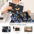 Kigai Black Bat Portable Diaper Changing Pad, Travel Diaper Changing Pad for Newborn, Foldable Waterproof Baby Changing