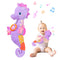 Fuzqq Baby Girl Toys 0-6 Months,Musical Stuffed Animal Plush Toy with Rattle,Soft Newborn