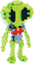 PLUS PLUS - Alien - 70 Piece Tube, Mini Puzzle Blocks for Kids, Construction Building STEM/STEAM Toy