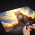Playmat for MTG with Free Storage Bags, Game Mat 24 x 14 inches, TCG and Board Game Mat for Cards, Mousepad Desk Mats