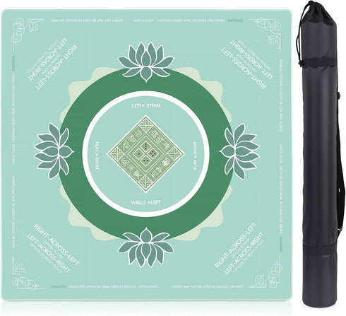 American Mahjong Game Mat - Anti-Slip Neoprene, Noise Reduction & Wrinkle-Resistant |