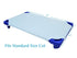 American Baby Company 100% Natural Cotton Percale Cot Sheet - Daycare Standard Size 23" x 51", Soft & Breathable (Blue)
