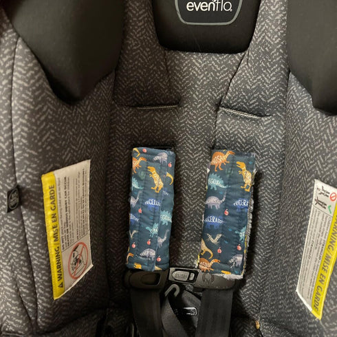 Culclendy Baby Car Seat Neck Cover, Car Seat Strap Cover, Seat Belt Cushions Pads, Shoulder Strap Protectors