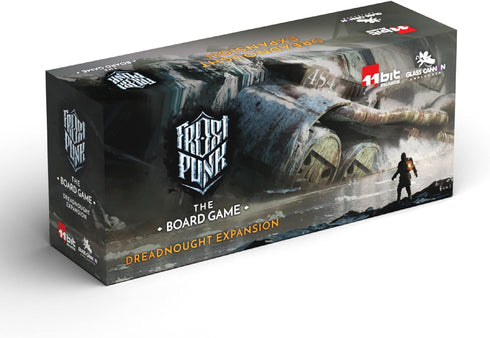 Frostpunk The Board Game Dreadnought Expansion - Deluxe Upgrade, Collector's Edition, Ages 16+, 1-4 Players