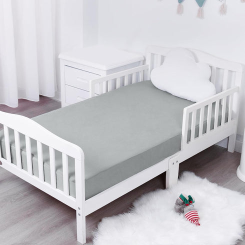 Magik & Kover 2 Pack, 52" 28" Waterproof Crib Sheets for Boys Fitted Baby Crib Sheet Neutral x for Standard Crib