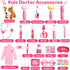3-5 2+ Set 2 3 4 5 6 Doctor Kit for Toddlers Dress Up for Year Olds Girls Pretend Veterinarian Toddler Doctor Play