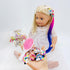 18 inch Doll Hair Accessories - American OG Girl Doll Hair Brush, Rainbow Unicorn Kit, Styling Head for Girls Gifts