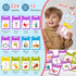 Spanish & English Talking Flash Cards for Toddlers 2-6 Years Old, Montessori Learning Toys with 224 Sight Words