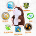 BestLand Plush Interactive Toys PRO Talking Hamster, Electronic Pet Chatimals Mouse Buddy, 5.7 x 3 inches, Brown