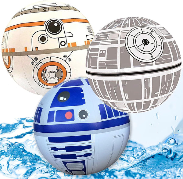 NINOSTAR Large Play Balls Set of 3, 14 Inches Fun Indoor and Outdoor Gift for Play Party Decor