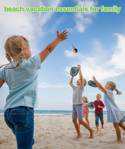 Set 3 4 5 6 7 8 4-8 8-12 Toss and Catch Ball Game Birthday Gifts for Years Old Boys Girls, Yard Camping Outdoor Games