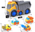 12.2" 2-4, Set 18M+, 2, 3, 4, 5, P&C Toddler Construction Dump Truck Toys for Ages Beach Sand Outdoor Toy Cars Dump