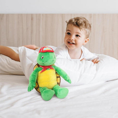 Mighty Mojo Franklin The Turtle Plush Doll, 14" Toy for Kids 3 Years and Up