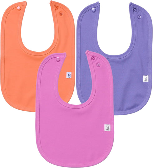 Leya & Lior SnapDry 3-Pack Classic Bibs for Babies Instant-Dry Absorbent Drool