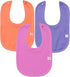 Leya & Lior SnapDry 3-Pack Classic Bibs for Babies Instant-Dry Absorbent Drool