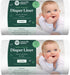 200 Count (2 100 Naturally Nature Disposable Cloth Diaper Liners, Unscented, Fragrance-Free, Chlorine Free Diaper