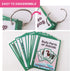 12PCS/Set Animals Body Parts Kids Gifts - English Flash Cards Pocket Card Educational Learning Toys