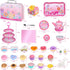 Set 3-5,PRE-WORLD Set 3-6 Tea Party for Toddles Musical Kids Tea for Little Girls