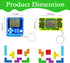 12 PCS Video Game Party Favors for Kids, Arcade Video Game Keychain, Idea Gift for Birthday Supplies