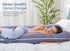 55 Inch QUEEN ROSE Pregnancy Pillow, U Shaped Full Body Pillows for Sleeping Support, Maternity Pillow for Pregnant