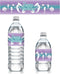 Mermaid Birthday Water Bottle Labels - 24 Stickers for Under The Sea Party Decorations, Mermaid Supplies