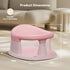 BORRAV 6 360 Baby Bath Seat for Babies Months & Up - Protection Baby Bath Chair with Temperature Alert & Cushion |