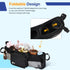 ZZM Double Stroller Organizer for Bob Duallie and Baby Jogger City Mini GT2, Double Baby Stroller Accessories